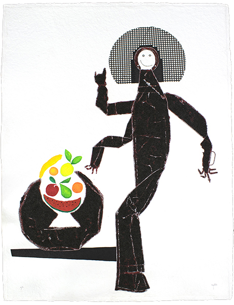 【中文】豐收之果 【原文】MUJER CON FRUTERO OXIDO【尺寸】200X150cm