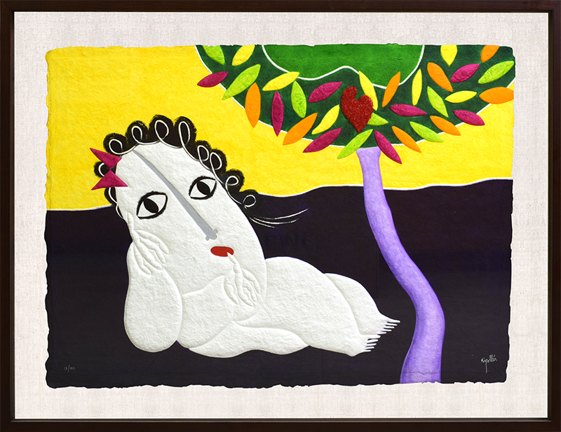 【中文】誘惑 【原文】TENTACION  【尺寸】 96X65cm