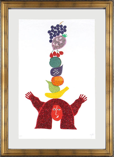 【中文】水果圖騰 【原文】TOTEM FRUTAS 【尺寸】 100X65cm